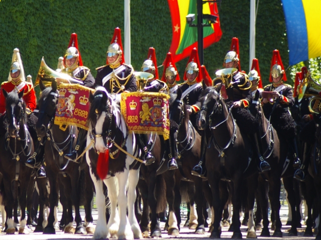 trooping of the colour
